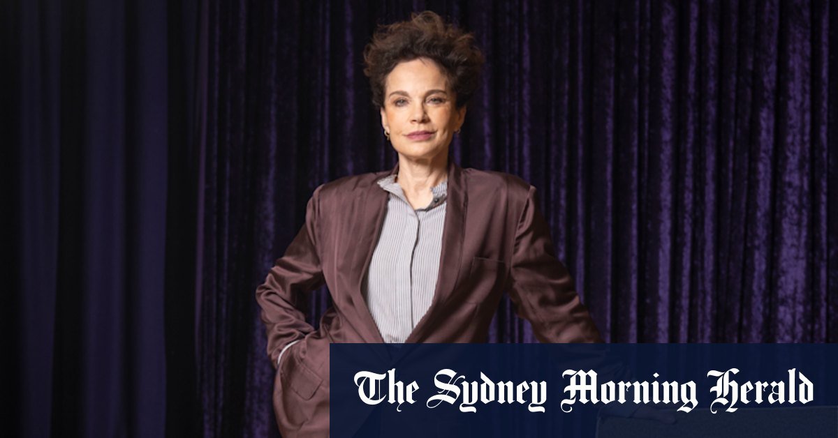 Sigrid Thornton at Mom Star Play Melbourne Theater Company
