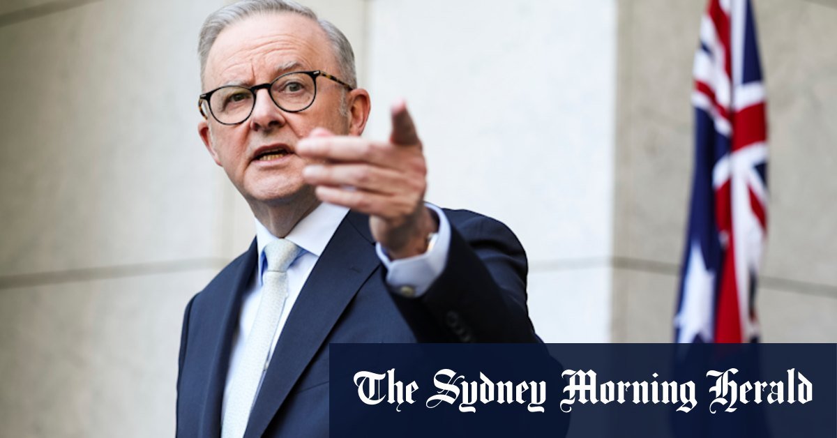 Takes Albanese back on his pressure above China