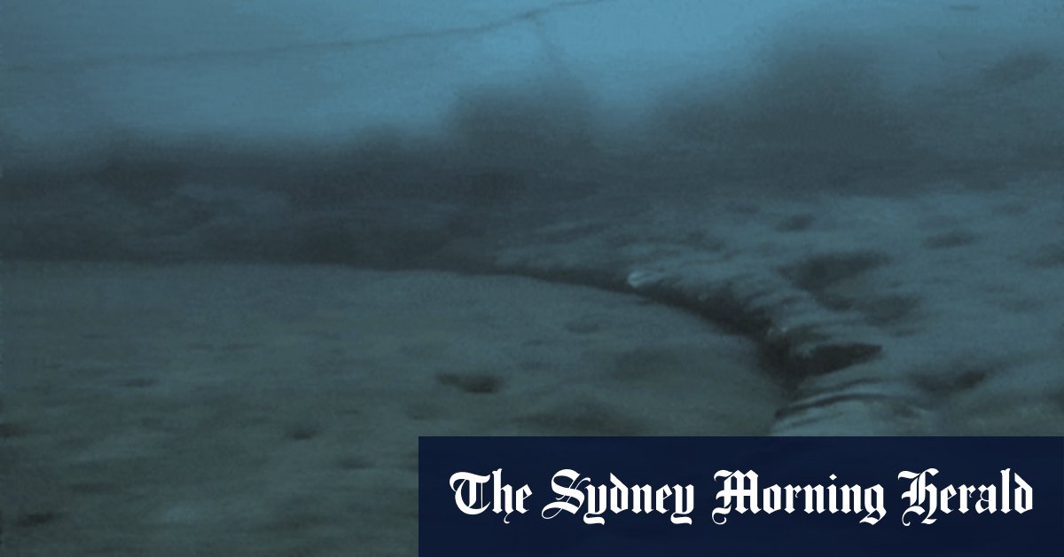 The film reveals how they were seas were hitting from the bottom of the bottom