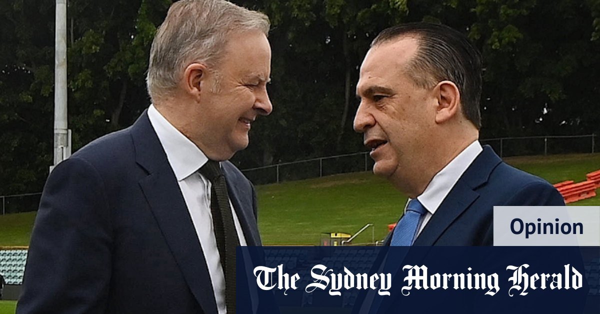 The politics and rugby League were thrown in a blender