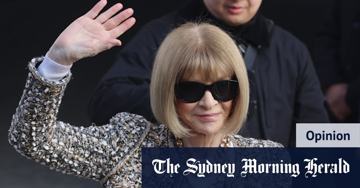 Because Vogue US 'Editor-in-Chief will never go out of fashion