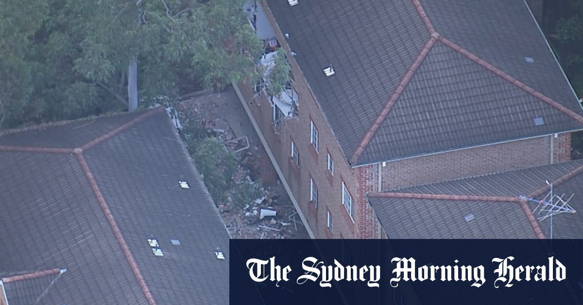 Explanation Blasts Wall Out Of Sydney Stop Block