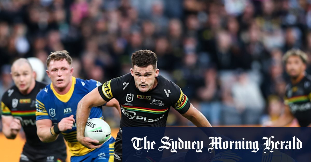 Nathan CLEARY Stats in Showdown origin with Eels No.7 Mitchell Moses as the panthers beat eels