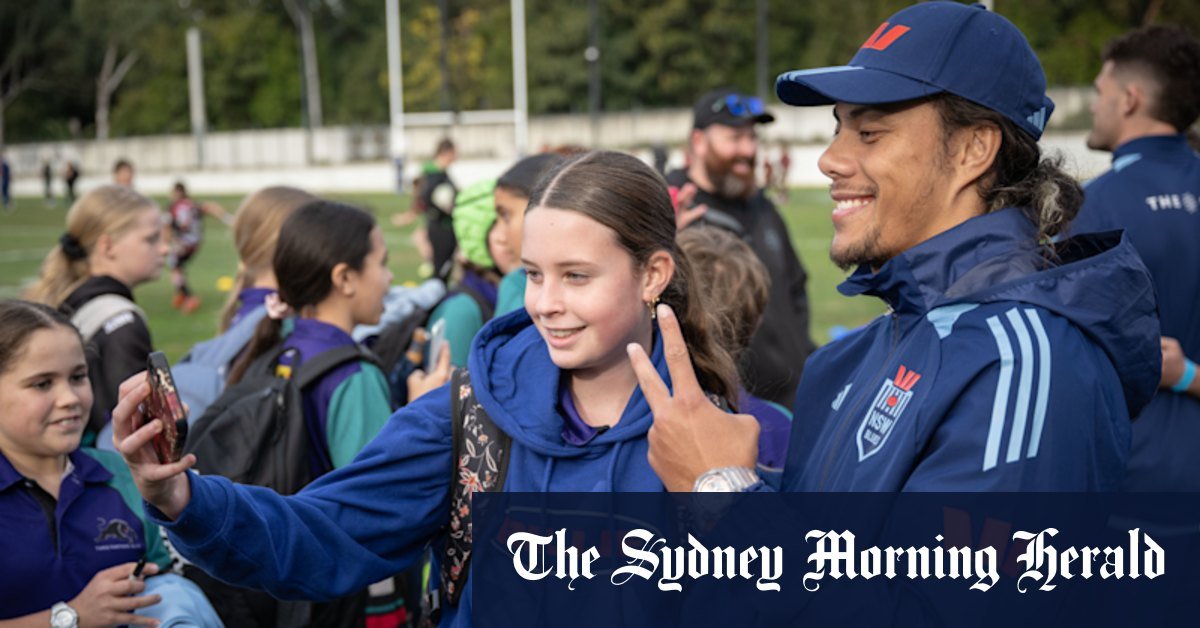 Because one week makes all the difference to NSW Blues Halfe Nank Clear and Jarome Lai
