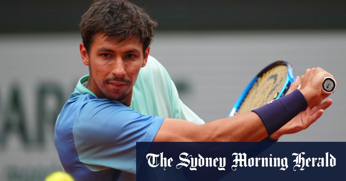 Paul too loud for popourin as the last man of Australia Falls to Rolred-Garros