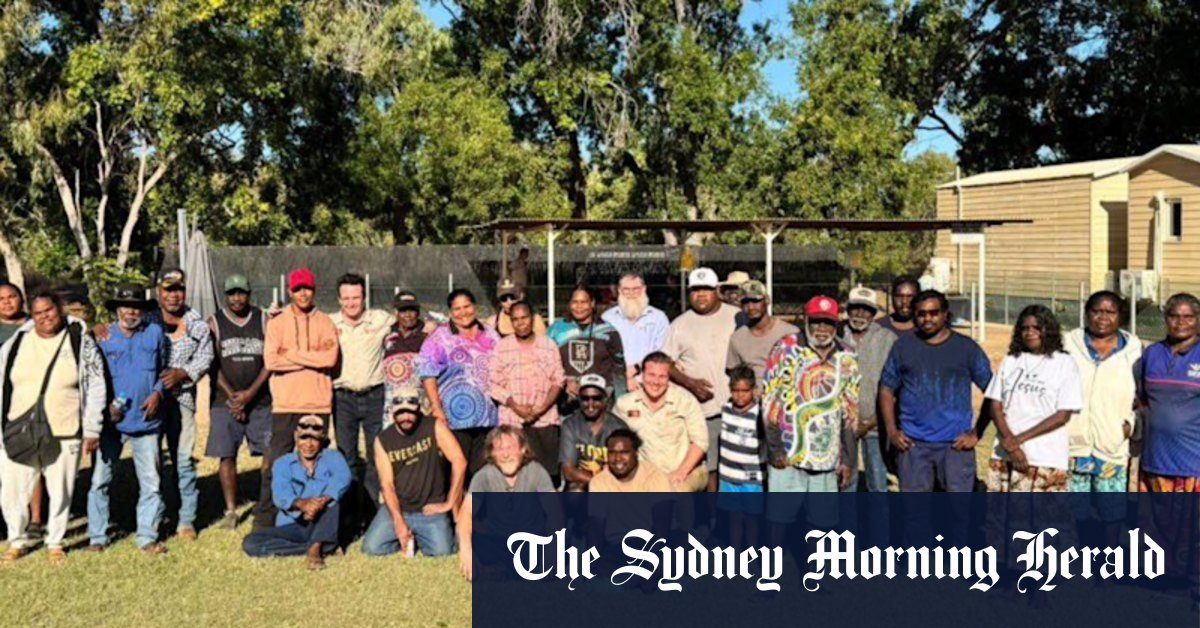Traditional owners give the thumbs up to gas gas sale