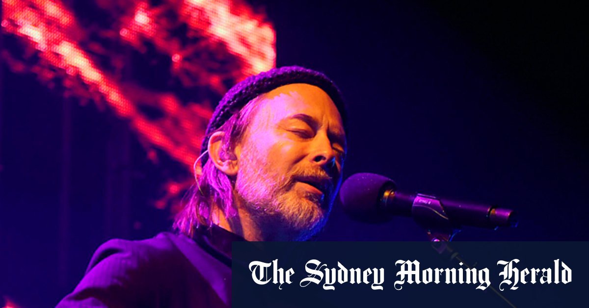 Thom YorKe reveals "heavy" mental health toll on the stage during the melbourne shows in silence in Gaza and Israel