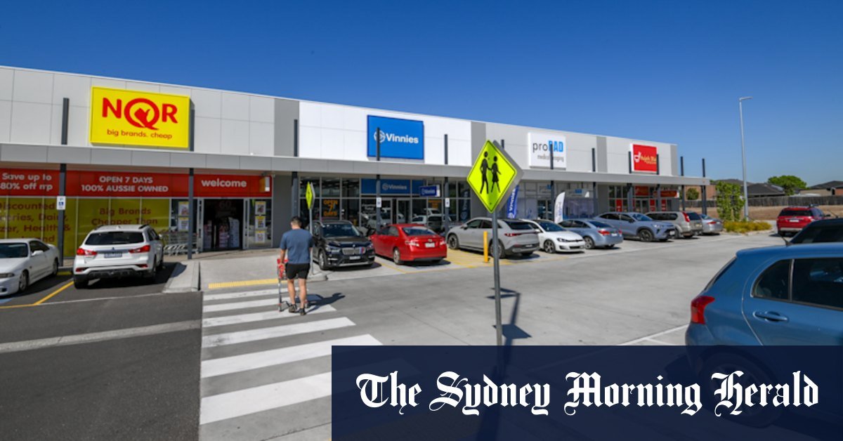 The unexpected rear of the Melbourne's market