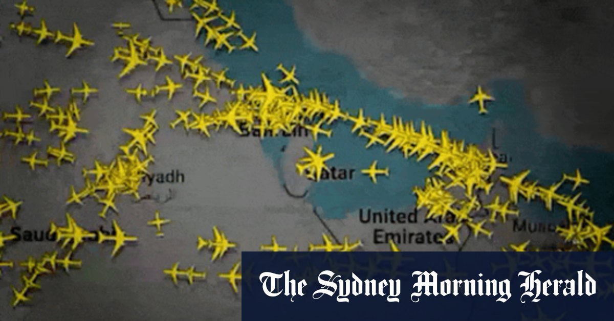 Enter the 24 hours that brought a Qatar air space to a neighbor