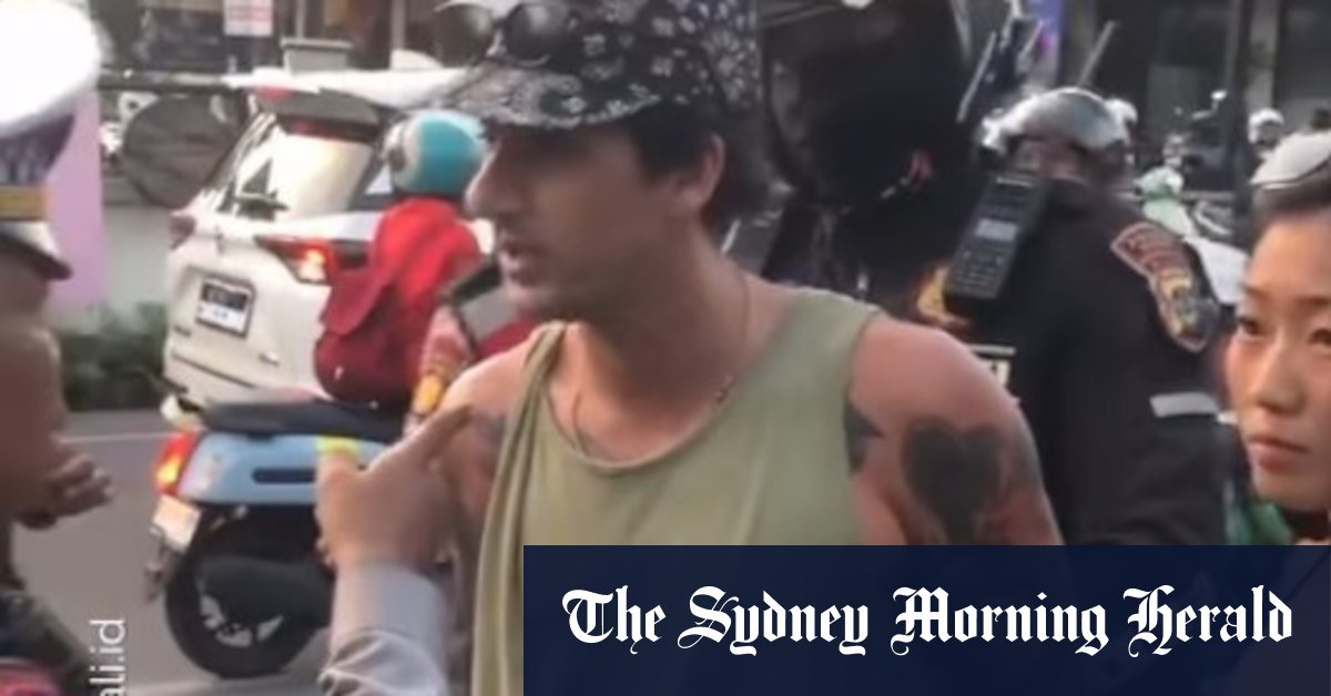 The Man Nelson Philipp James Arrested in Bali over creption cocaine possession