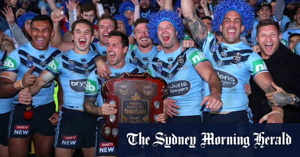 NSW Blues's Track Shock in Home Decids