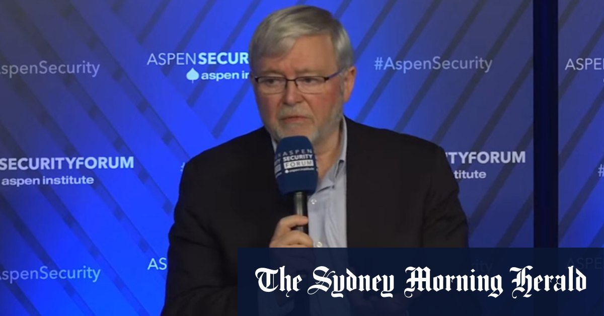 Rudd pushes behind us to state that Australia needs to "pass" on defense