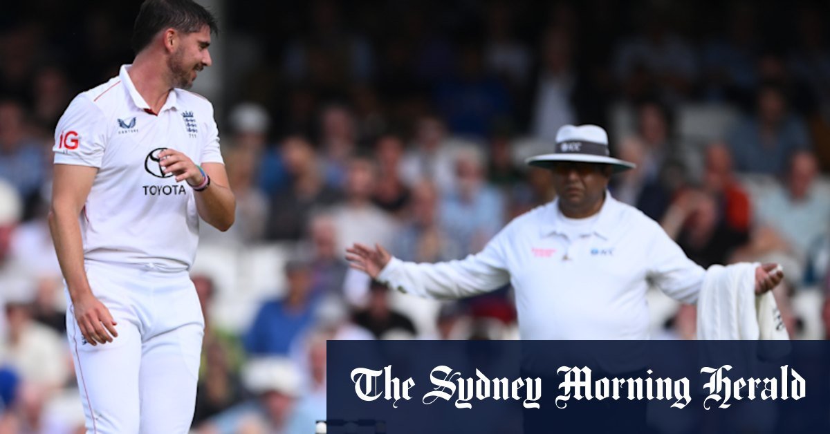 ASHENS omens and injury mounted for england bowlers