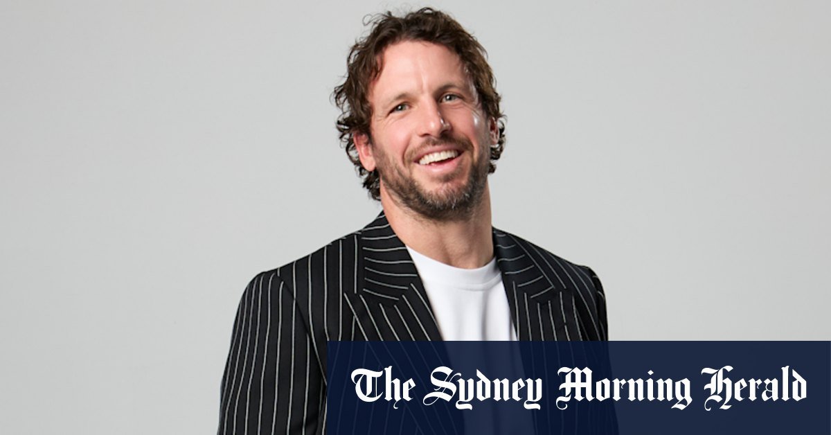 Footballer Travis Tabis in standing alone