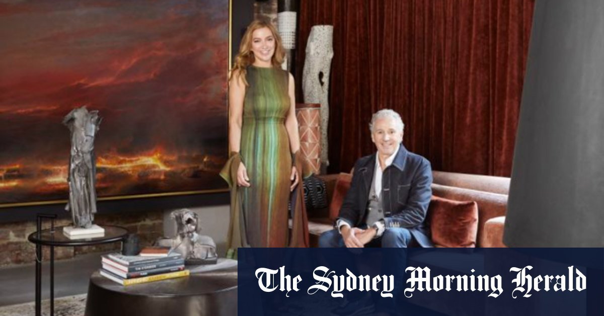 Ex telstra cea Andrew Penn returned an old warehouse in a style of gallery