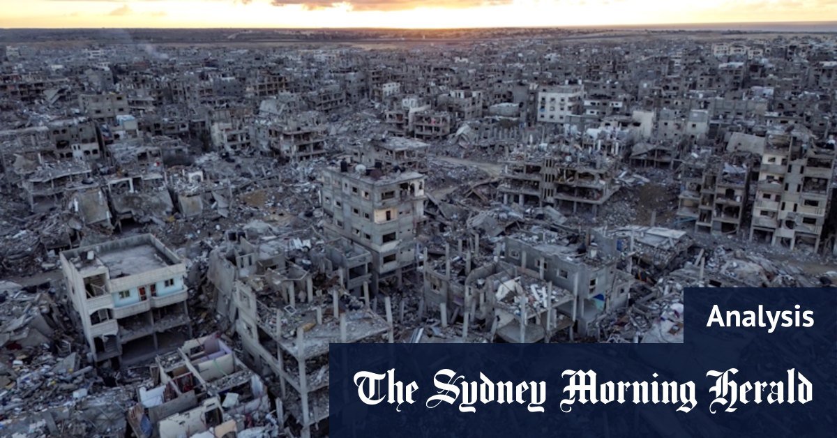 Israel's plan for "humanitarian city" on Rafah ruins way for 'gaza meeting'