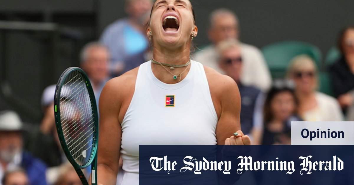 Ok wimbledon, the time to put a tennis sock in it and remain this crap racket