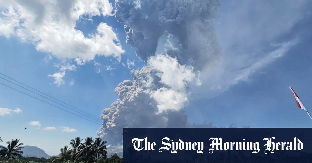 Australian flights cancel again after the last Lewotobi mountain