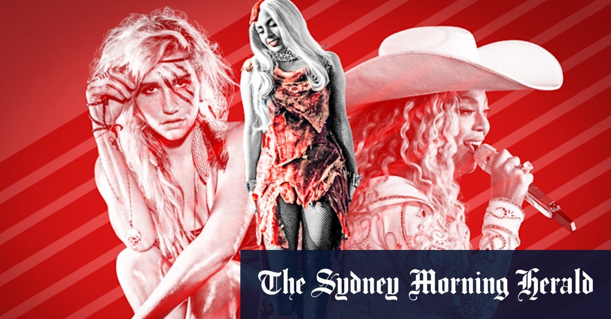 Beyonce, taylor swift, kesha and the new was of rececession pop music